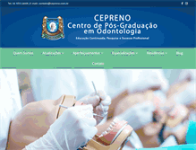 Tablet Screenshot of cepreno.com.br